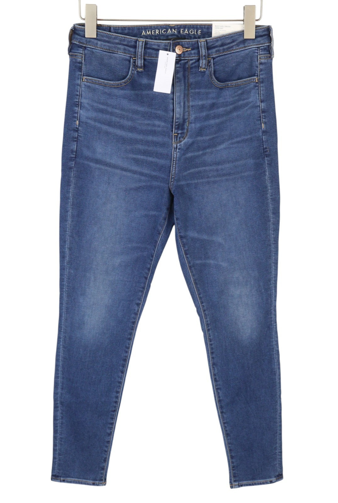 AMERICAN EAGLE OUTFITTERS Super Hi-Rise Jegging Women Jeans W30 Soft Stretch