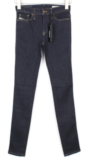 DIESEL Skinzee 0813C Women Jeans W25/L32 Blue Stretch Super Slim Skinny Fit
