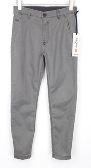 DIESEL Slim-Chino-M-NE 0685E Men Trousers W28 Jogg Sweat Grey Stretch Slim Fit