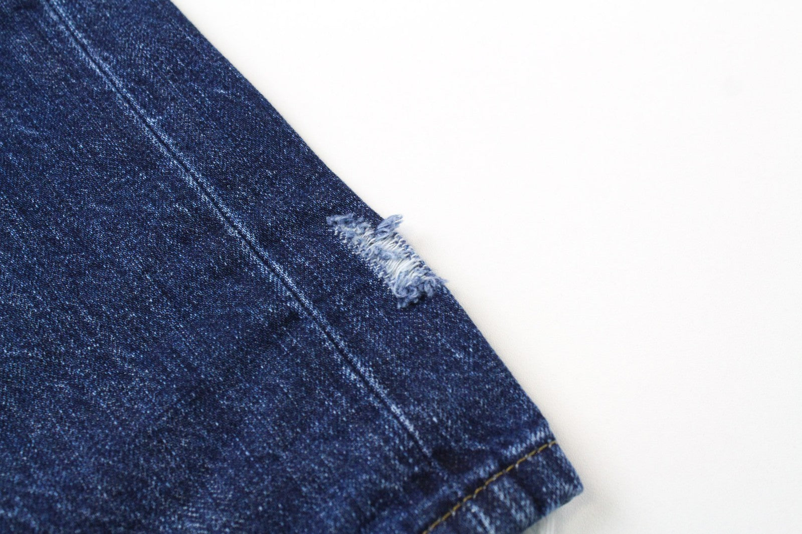 DIESEL Aryel 080AH Women Jeans W24/L32 Girls Straight Ripped Blue Pure Cotton