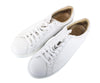White Leather Trainers