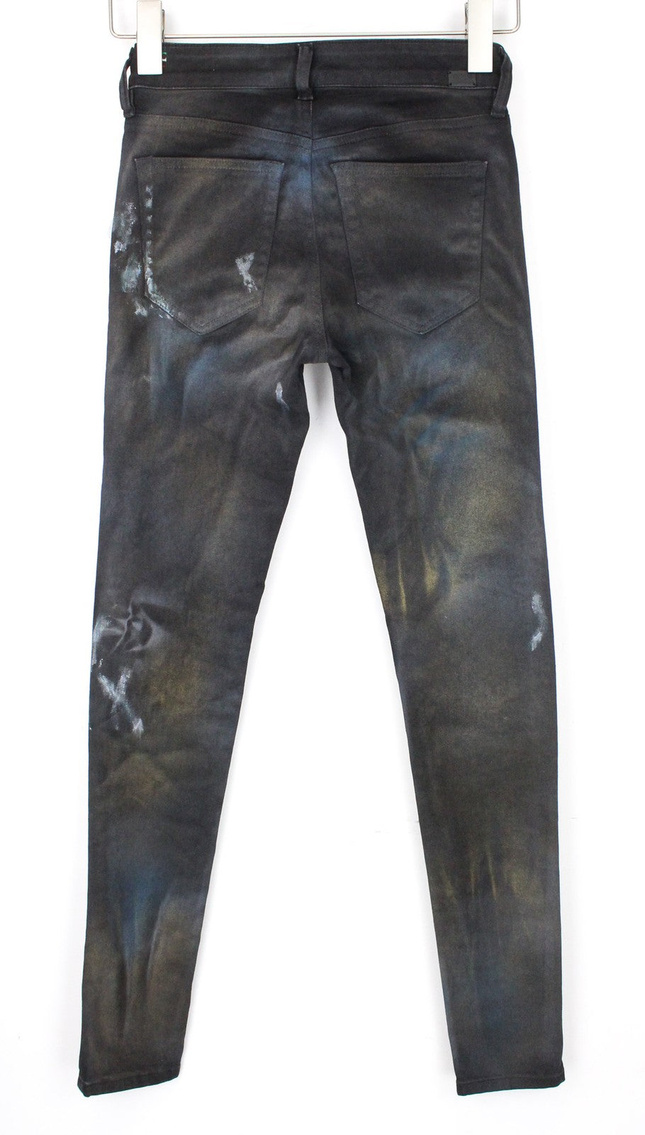DIESEL Slandy-SP2 069IV Women Jeans W23/L32 Blue Stretch Super Slim Skinny Girls