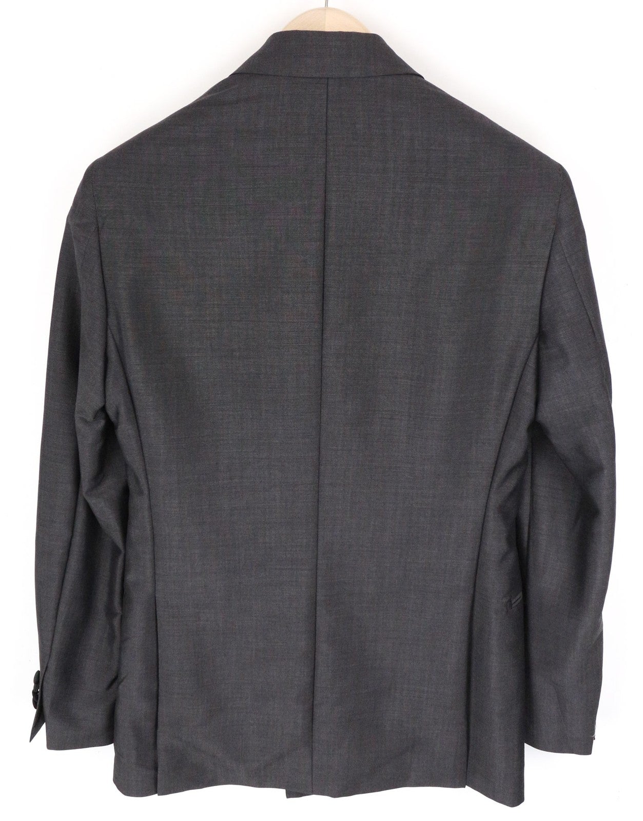 SUITSUPPLY Lazio Men Blazer UK32R Brown Wool Mohair Double-Breasted Peak Formal