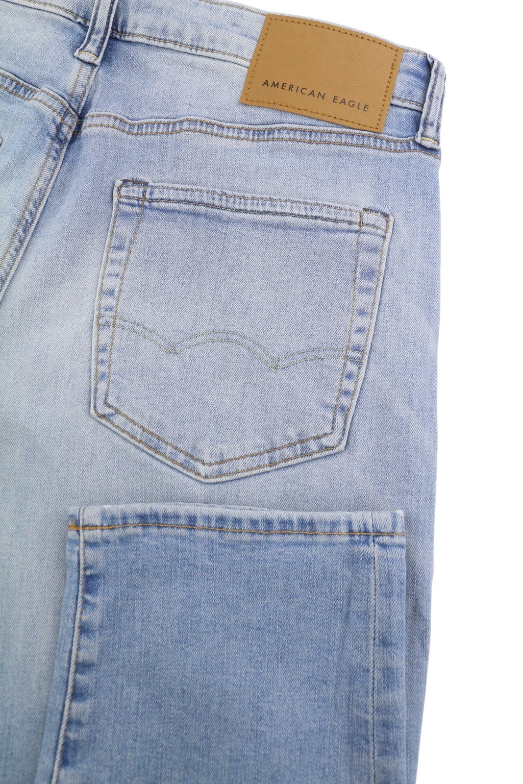 AMERICAN EAGLE OUTFITTERS Airflex+ Men's Jeans W30/L30 Athletic Pale Blue