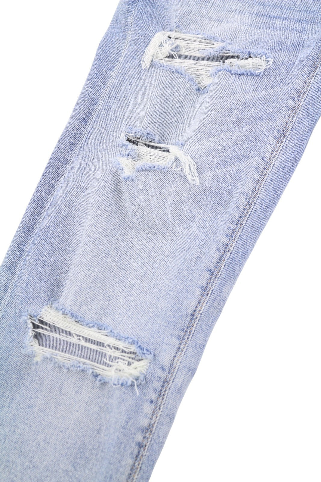 AMERICAN EAGLE OUTFITTERS Tomgirl Women's Jeans W25 Sky Slashed Stretch
