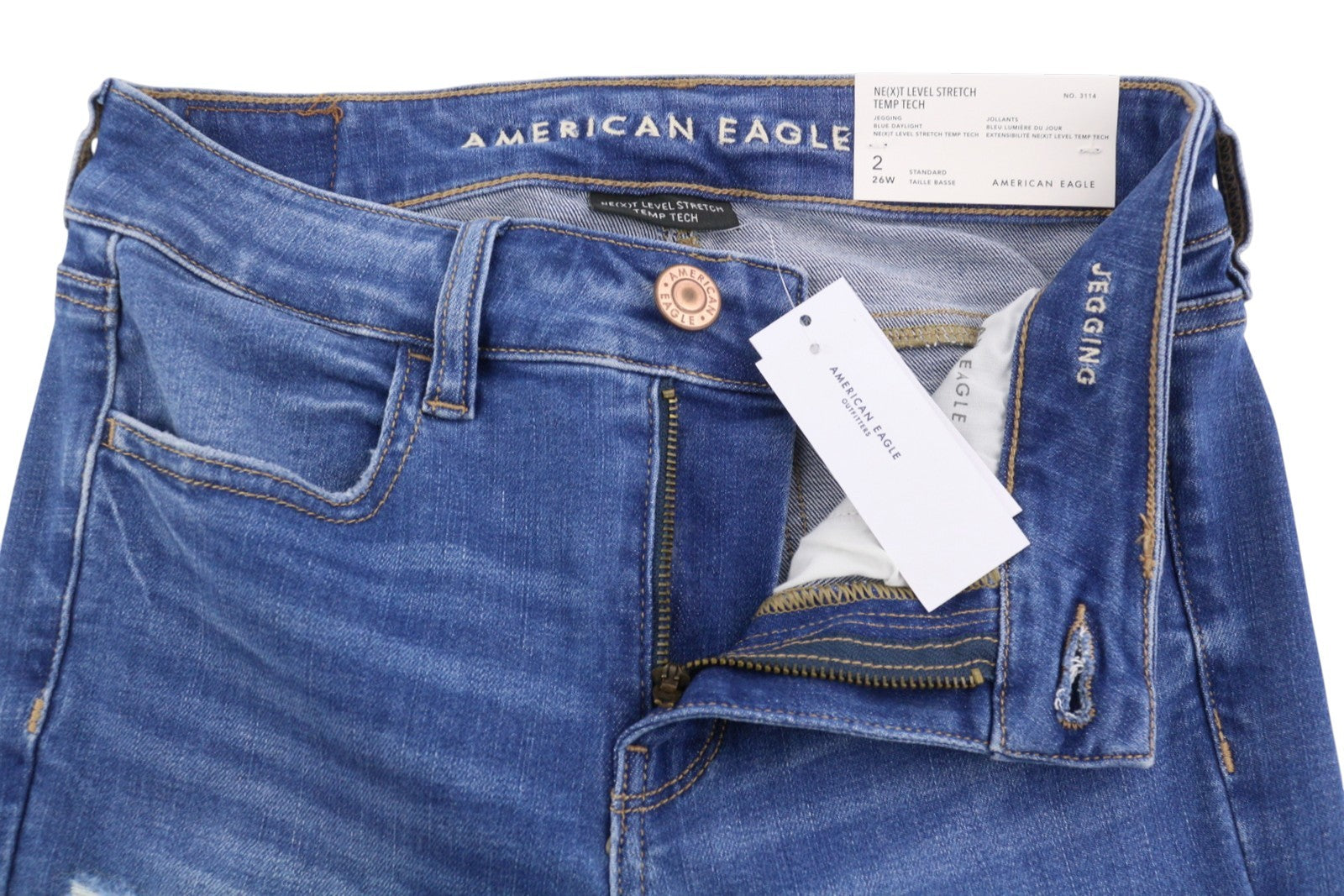 AMERICAN EAGLE OUTFITTERS Jegging Women's Jeans W26 Temp Tech Stretch