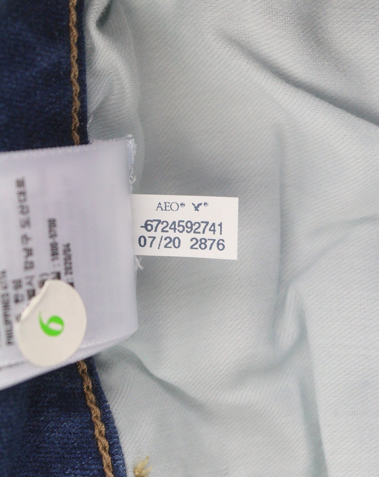 AMERICAN EAGLE OUTFITTERS The Dream Women's Jeans W30 Bright Ultra Jegging