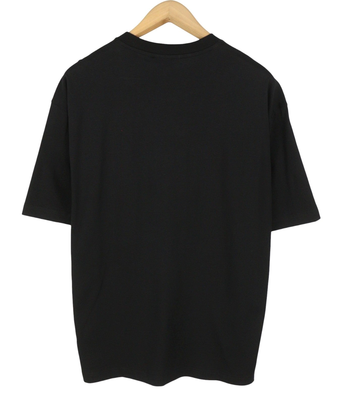DIESEL T-Wash-XX Men T-Shirt L Black Loose Fit Cotton Tricot Crew Short Sleeve
