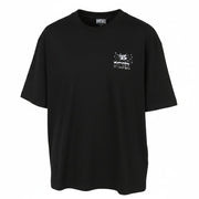 DIESEL T-Wash-XX Men T-Shirt XL Black Loose Fit Cotton Tricot Crew Short Sleeve