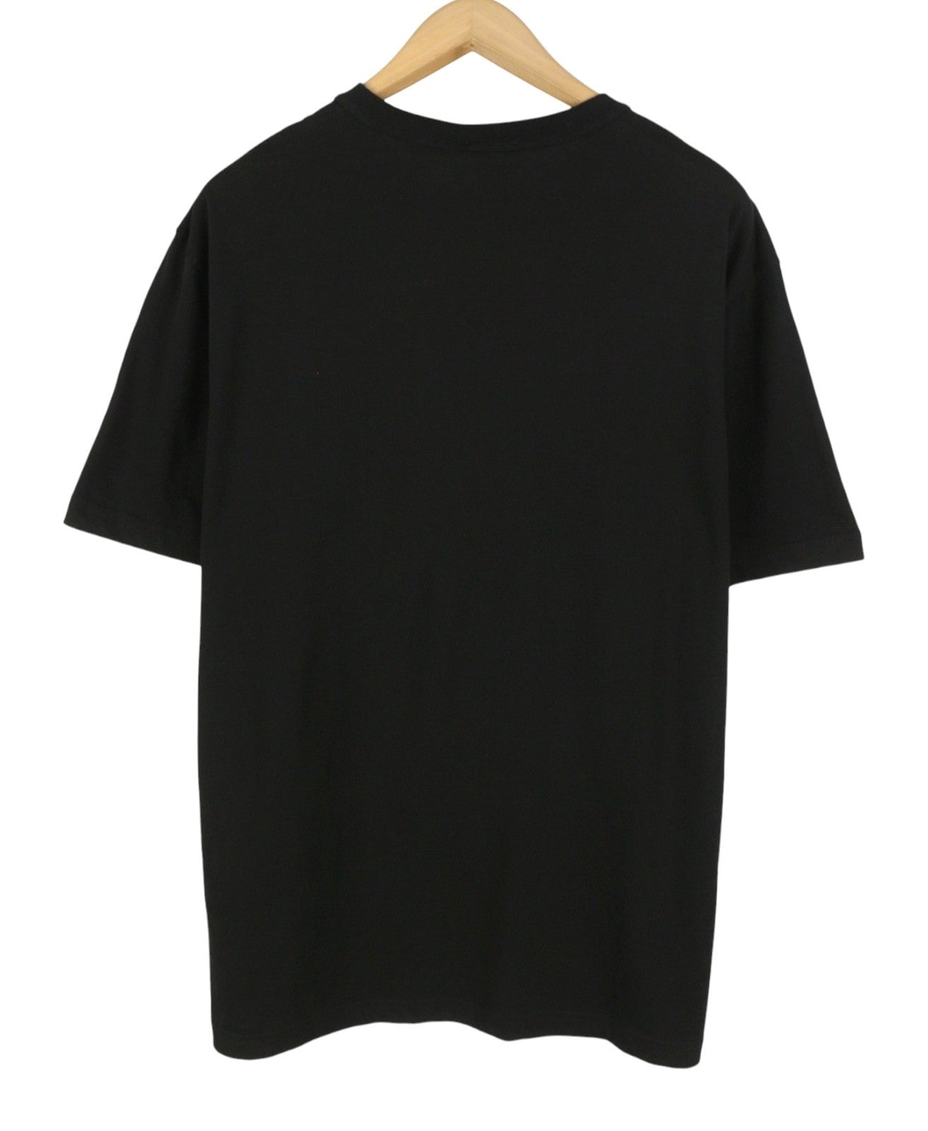 DIESEL T-Just-OD Men T-Shirt 2XL Black Shiny Logo Cotton Tricot Short Sleeve