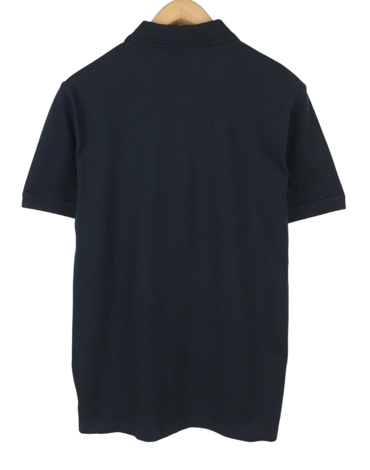 DIESEL T-Smith 260105 Off Men Polos 2XL Dark Blue Front Logo Short Sleeve