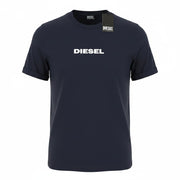 DIESEL T-Just 250231 Off Men T-Shirt 2XL Blue Cotton Tricot Crew Short Sleeve