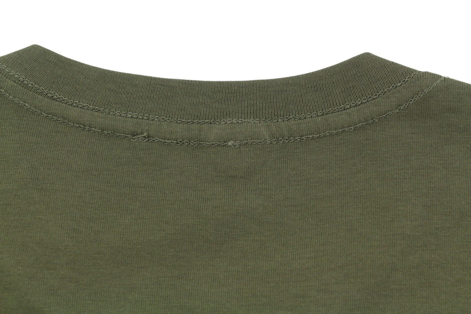 DIESEL T-Diego New D Logo Men T-Shirt S Khaki Green Cotton Tricot Short Sleeve