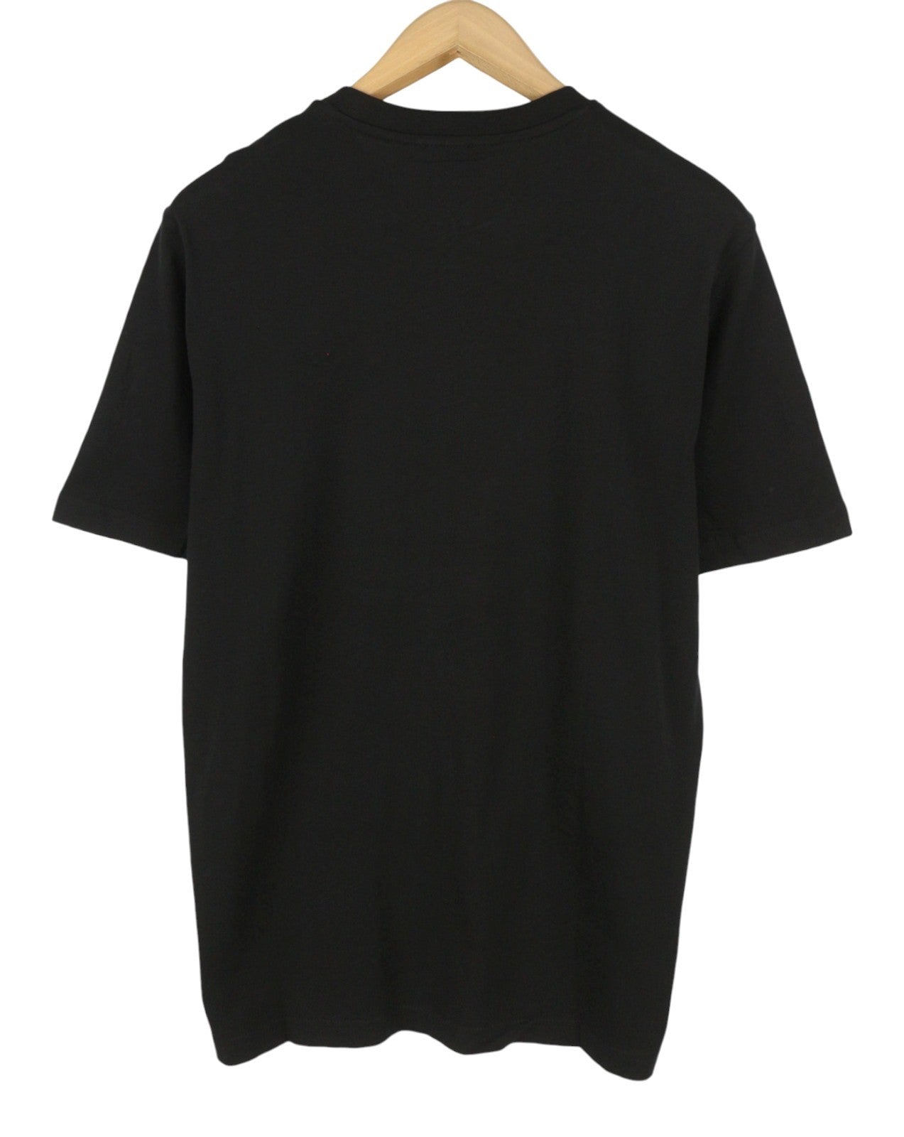 DIESEL T-Just-E17-Out Men T-Shirt L Black Cotton Tricot Crew Neck Short Sleeve