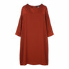 Red Polyester Dress