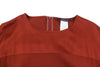 Red Polyester Dress