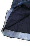 Blue Polyester Dress
