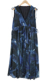 Blue Polyester Dress