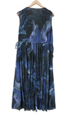 Blue Polyester Dress