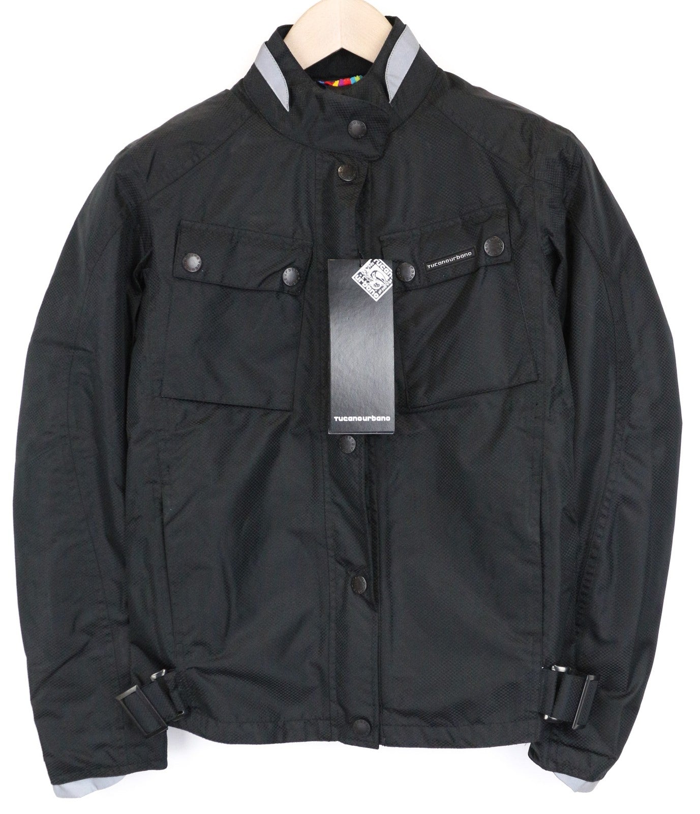 TUCANO URBANO Tina Women Jacket S Black Protective Lined Motorcycle