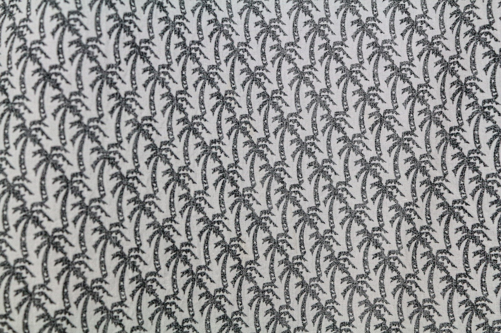 SCOTCH & SODA Ams Couture Men's Shirt L Grey Palm Pattern Pure Cotton