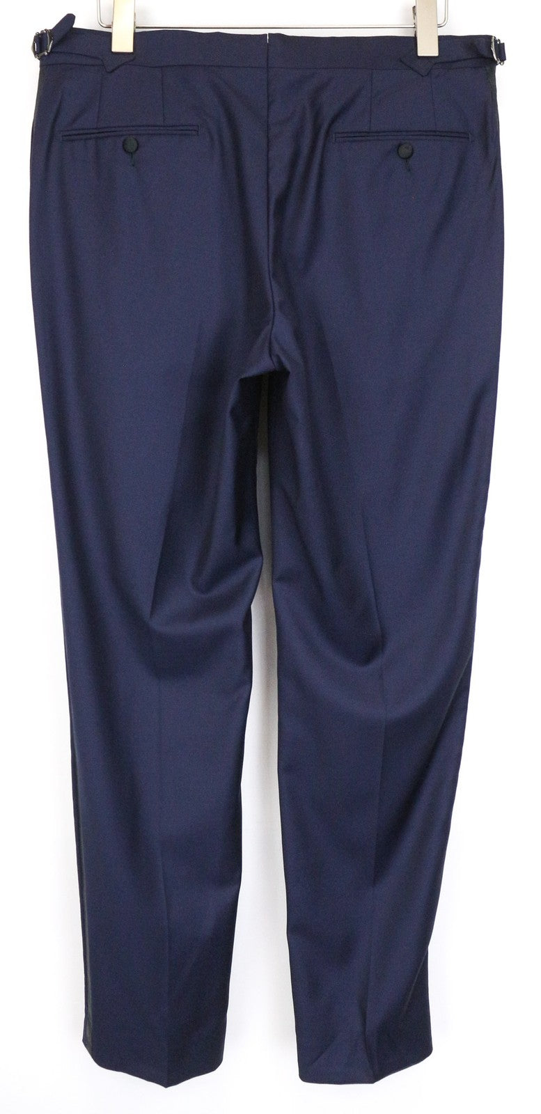 SUITSUPPLY U-Neck Men's Suit UK40R Blue 2-Piece Wool Waistcoat & Trouser Set