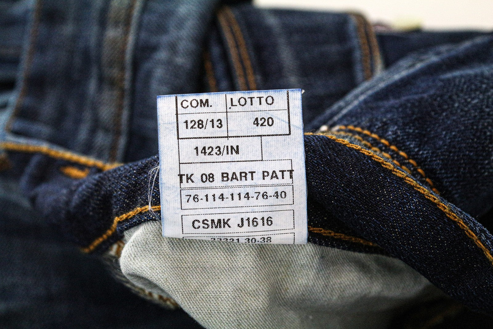 TAKESHY KUROSAWA Men's Jeans W32 Slim Fit Blue Distressed Washed Pure Cotton