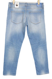 DENHAM Monroe Helix Women's Jeans W28/L28 Blue Cotton Stretch Girlfriend Taper