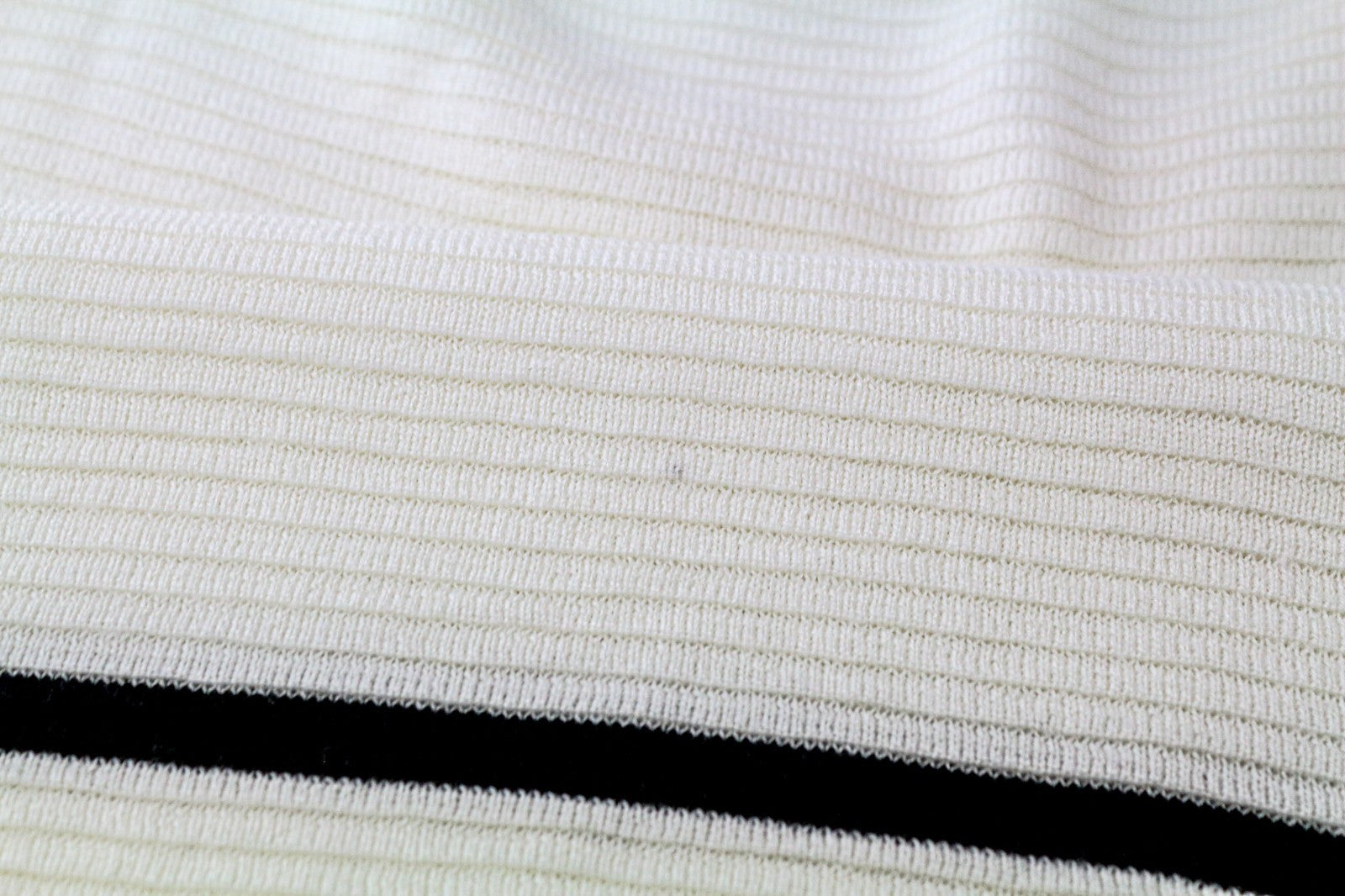 SCOTCH & SODA Ams Couture Men's Sweatshirt L Off-White Striped Cotton Pullover