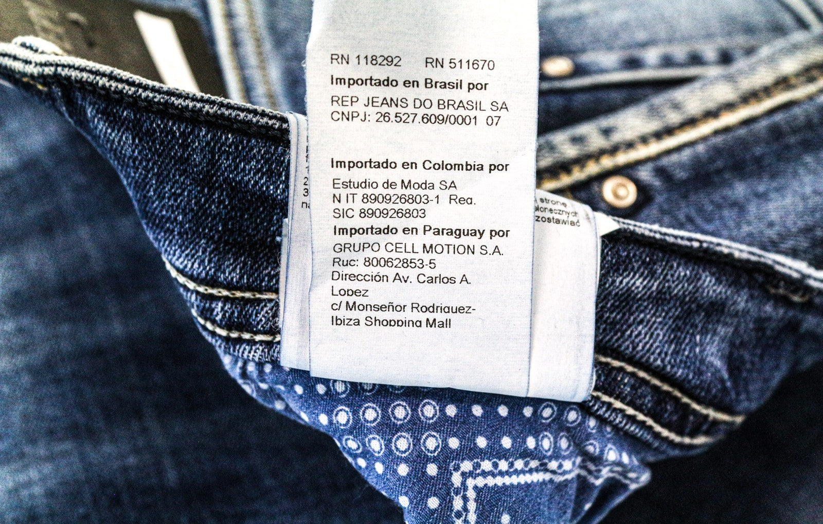 REPLAY Rob Men's Jeans W30/L34 Mid Blue Tapered Fit Stretch Straight Zip Fly