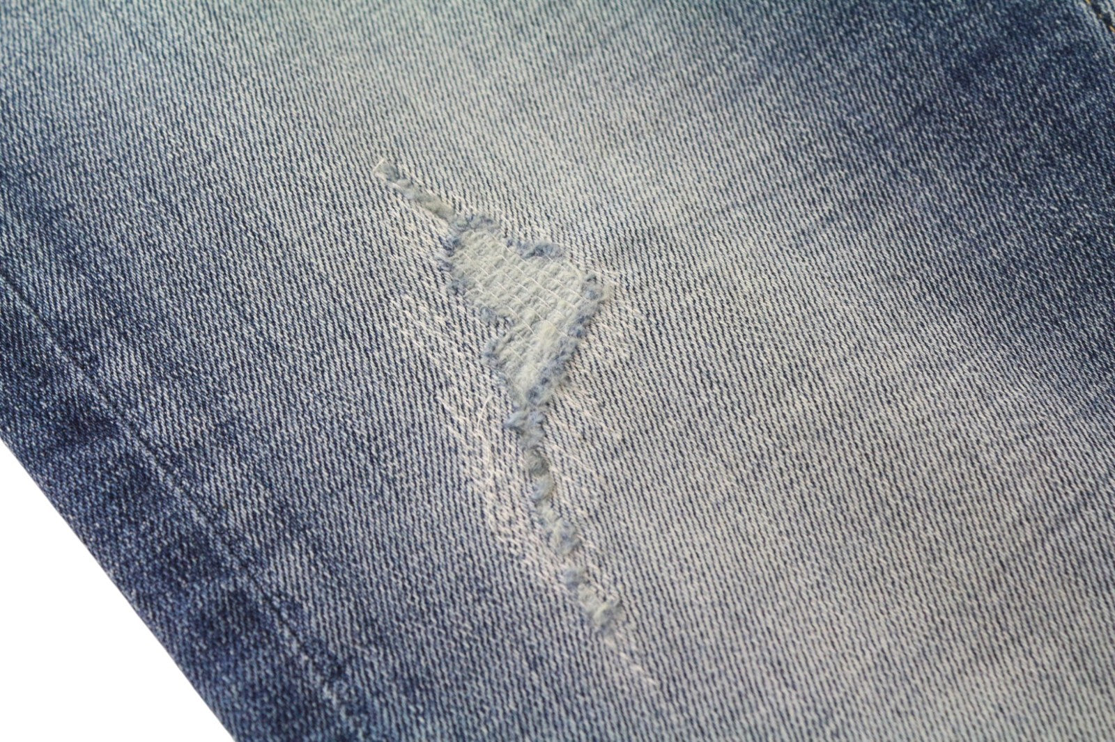 REPLAY Rob Men's Jeans W30/L34 Mid Blue Tapered Fit Stretch Straight Zip Fly