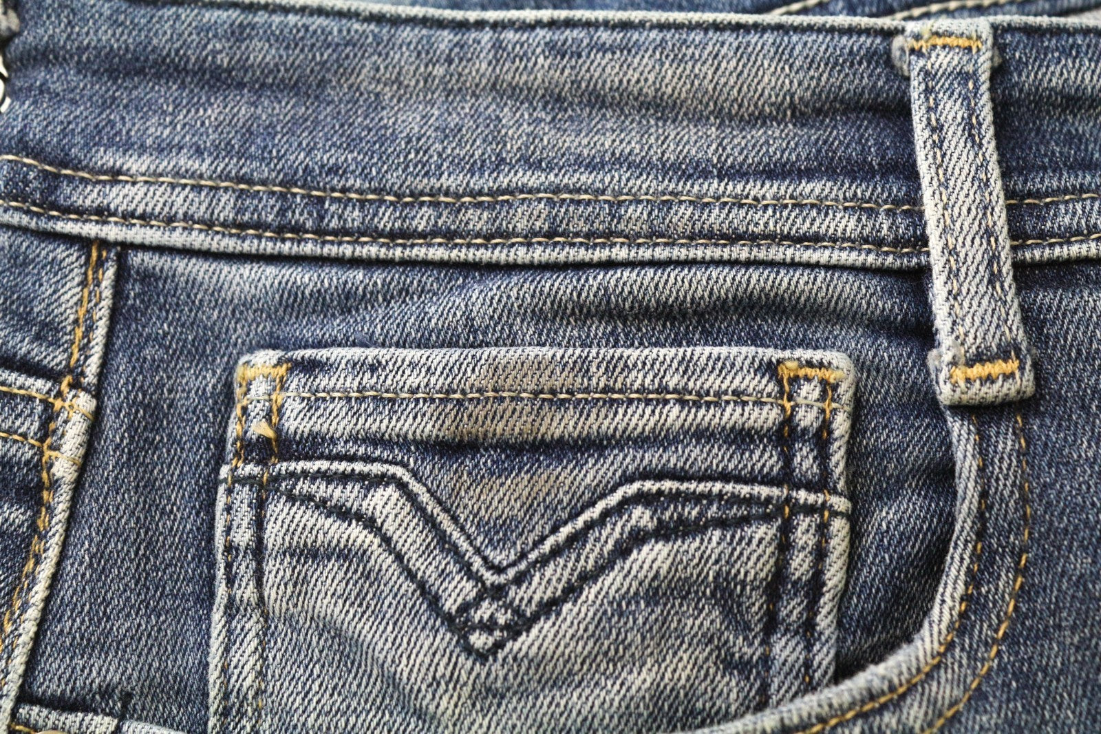 REPLAY Rob Men's Jeans W30/L34 Mid Blue Tapered Fit Stretch Straight Zip Fly