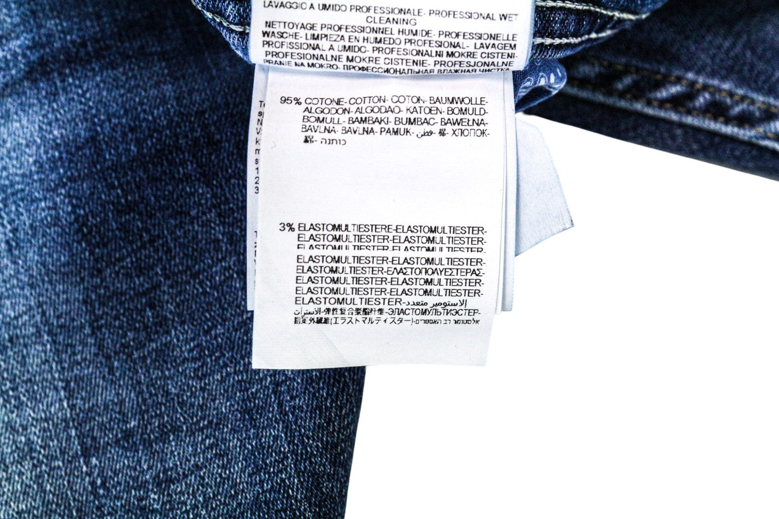 REPLAY Rob Men's Jeans W30/L34 Mid Blue Tapered Fit Stretch Straight Zip Fly