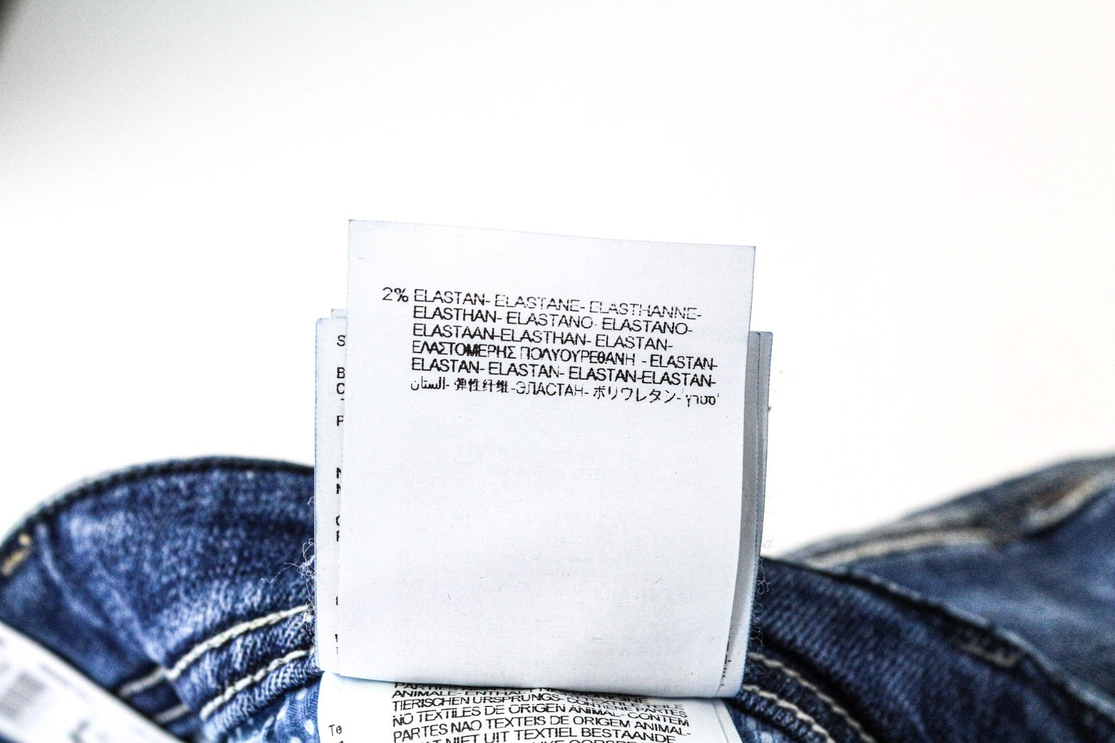 REPLAY Rob Men's Jeans W30/L34 Mid Blue Tapered Fit Stretch Straight Zip Fly