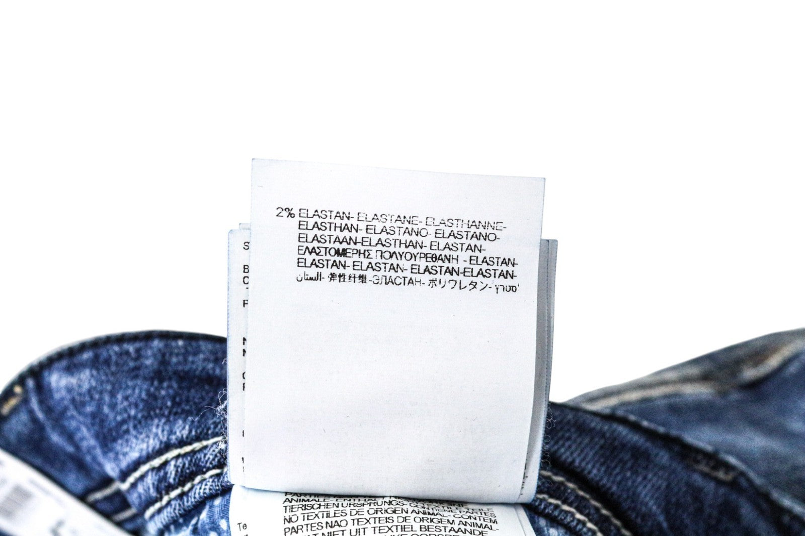 REPLAY Rob Men's Jeans W30/L34 Mid Blue Tapered Fit Stretch Straight Zip Fly