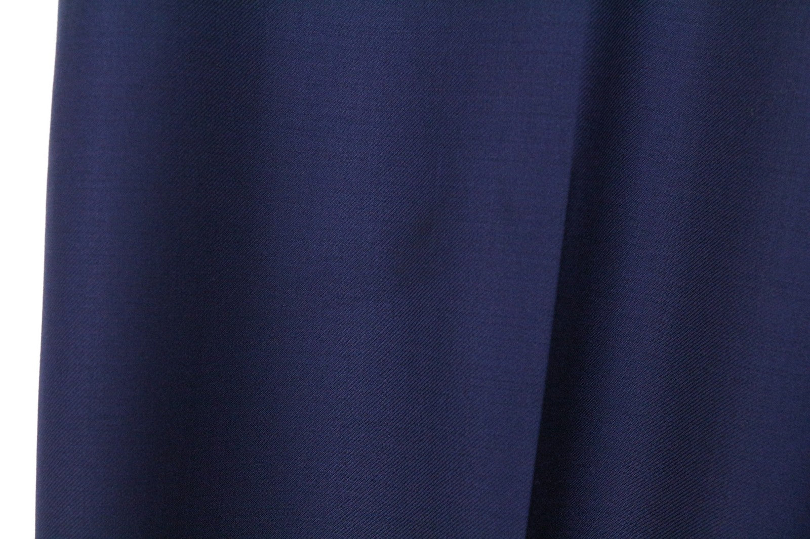 SUITSUPPLY Brescia Men's Trousers UK46L Blue Pure Wool Slim Classic Flat-Front