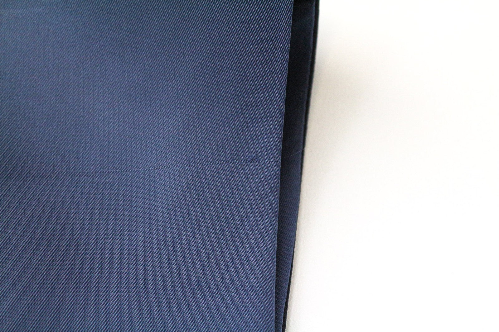 SUITSUPPLY Ferrara Men's Waistcoat UK34R Blue Pure Wool Slim V-Neck Classic