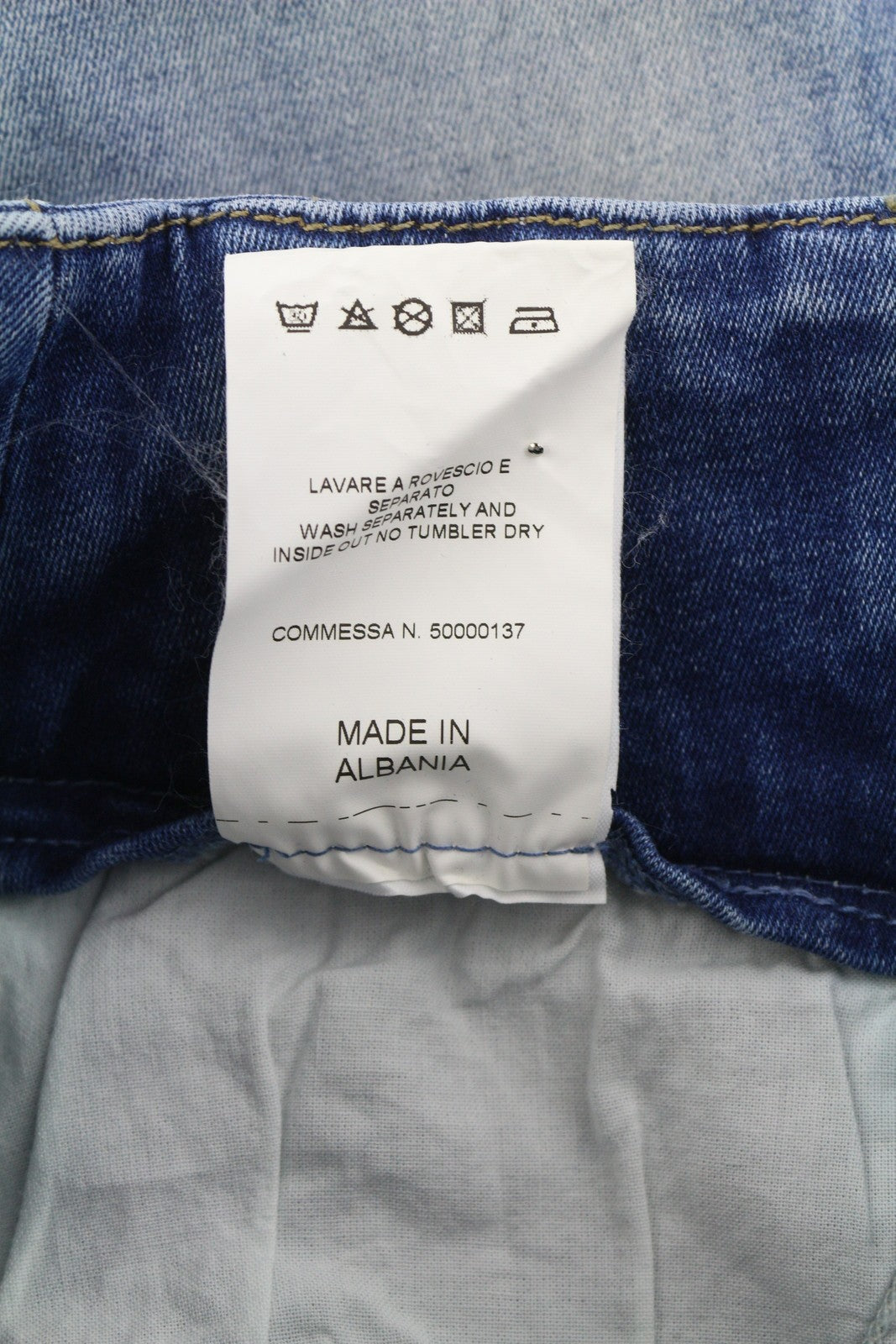 LIU JO Women Jeans W28/L28 High Waist Buttoned Bootcut Fit Fade Effect Bottom Up