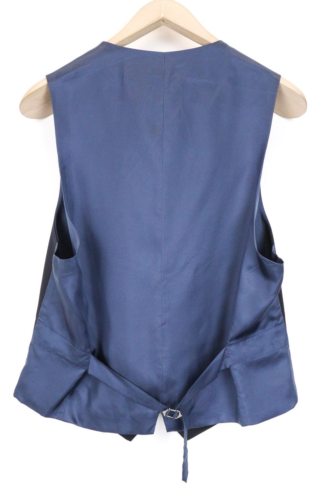 SUITSUPPLY Ferrara Men's Suit UK38S 2Pc Wool Blue Waistcoat Trousers Formal