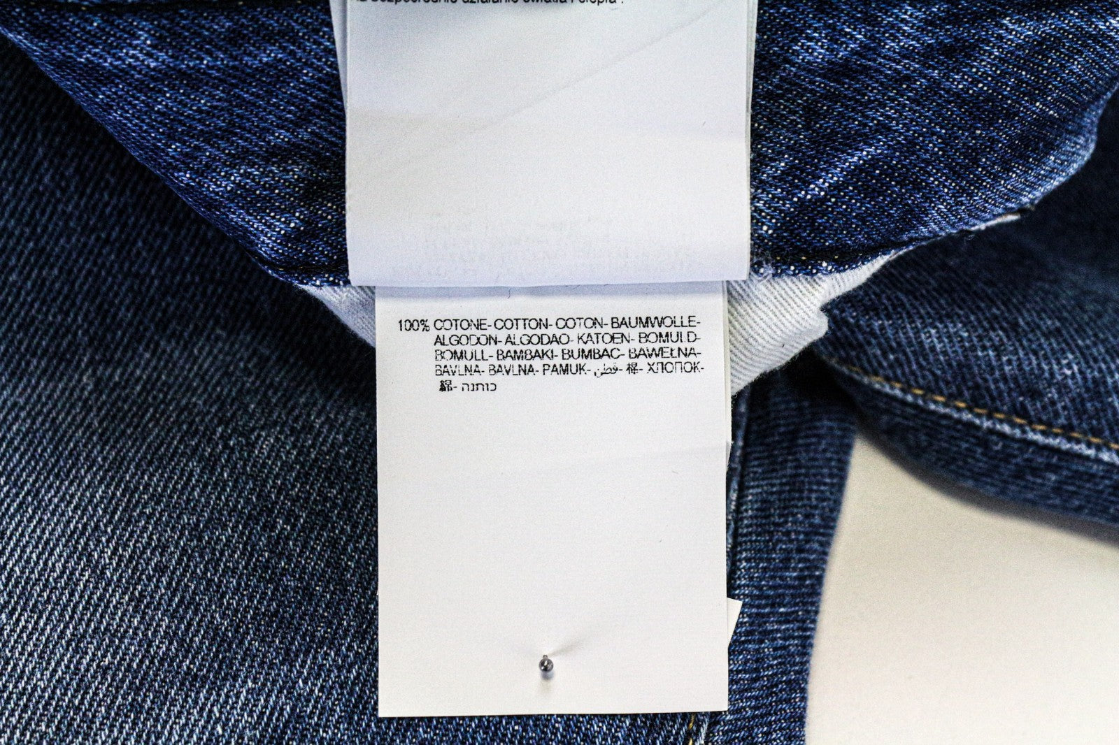 REPLAY Tinmar Men's Jeans W30/L32 Blue Non-Stretch Distressed Button Tapered