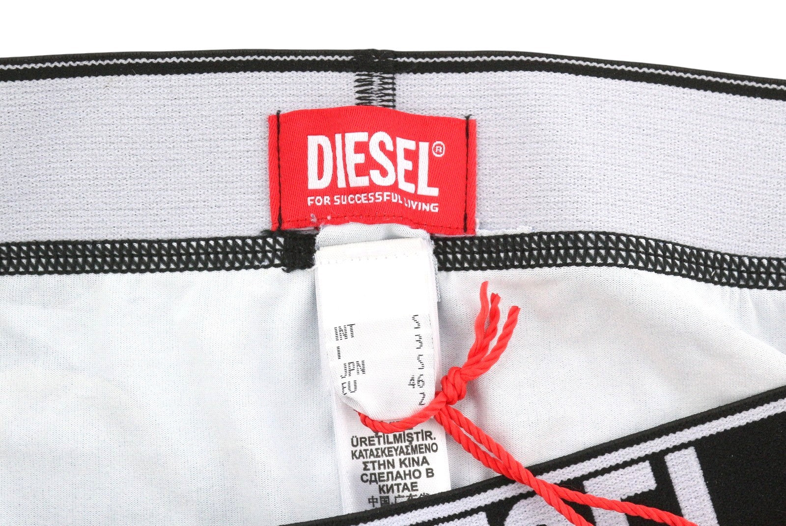 DIESEL Umbx-Damien 0HPAP Men Underwear S Blue Floral All-Over Print Boxer