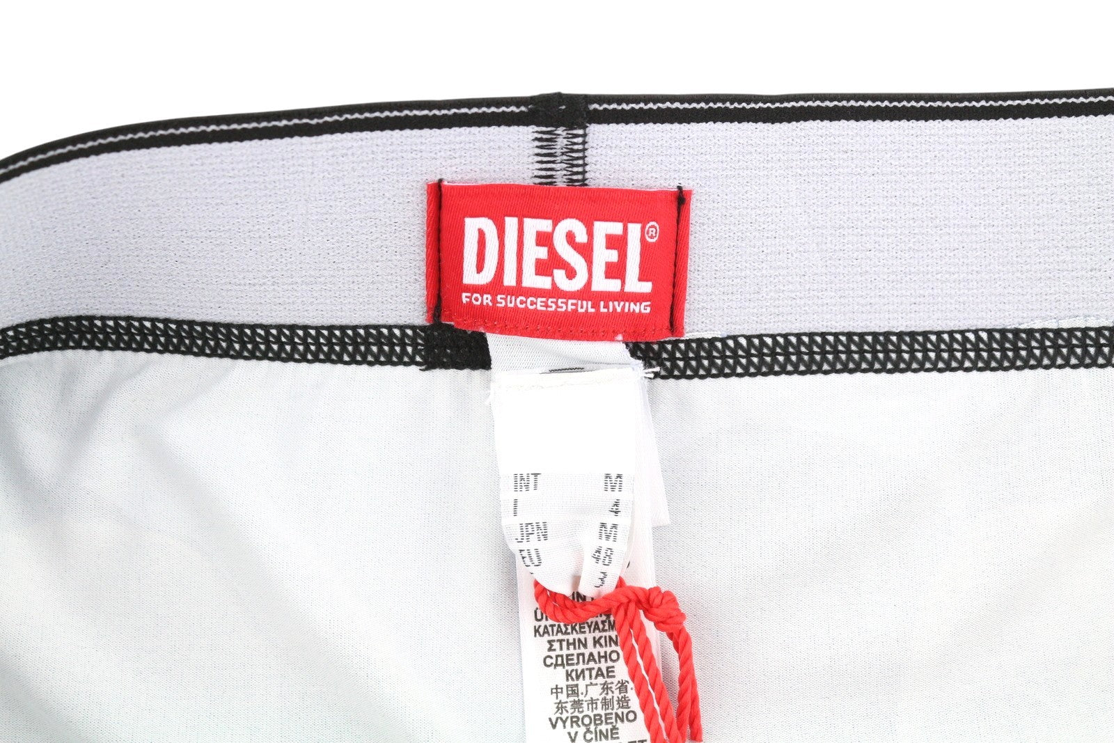 DIESEL Umbx-Damien 0HPAP Men Underwear M Blue Floral All-Over Print Boxer