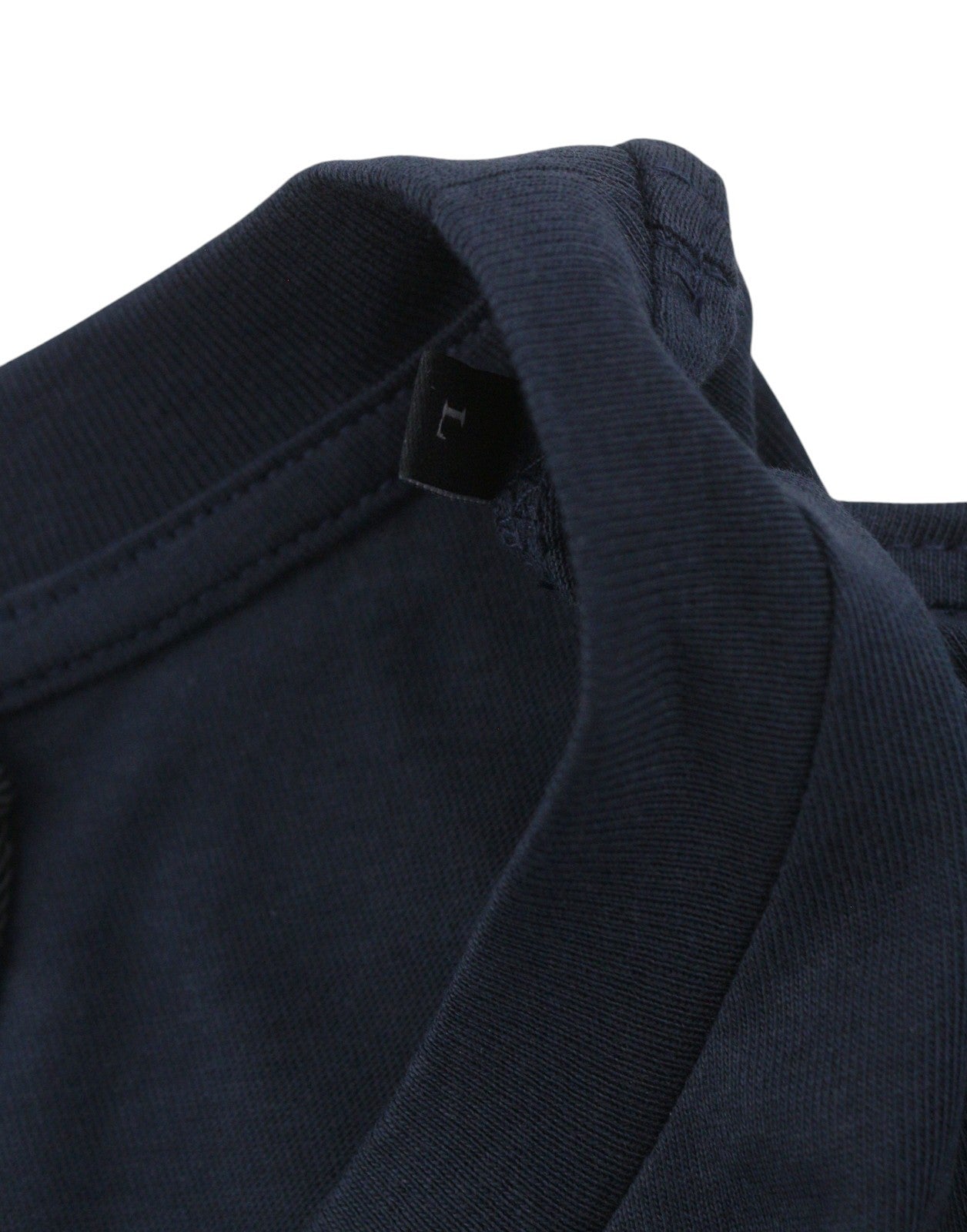 DIESEL T-Just 12-5 Men T-Shirt L Dark Blue Cotton Tricot Short Sleeve