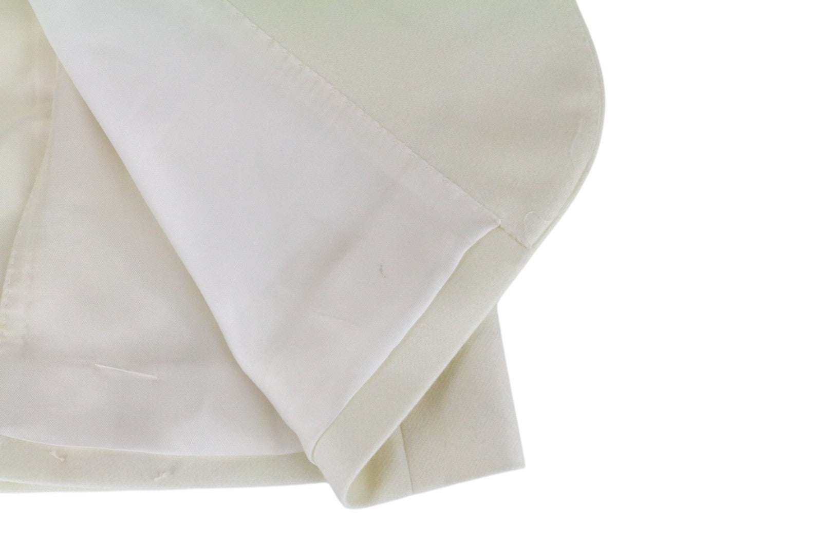 SUITSUPPLY Havana Men Suit UK40R Off-White Single-Breasted Slim Pure Wool 2Piece