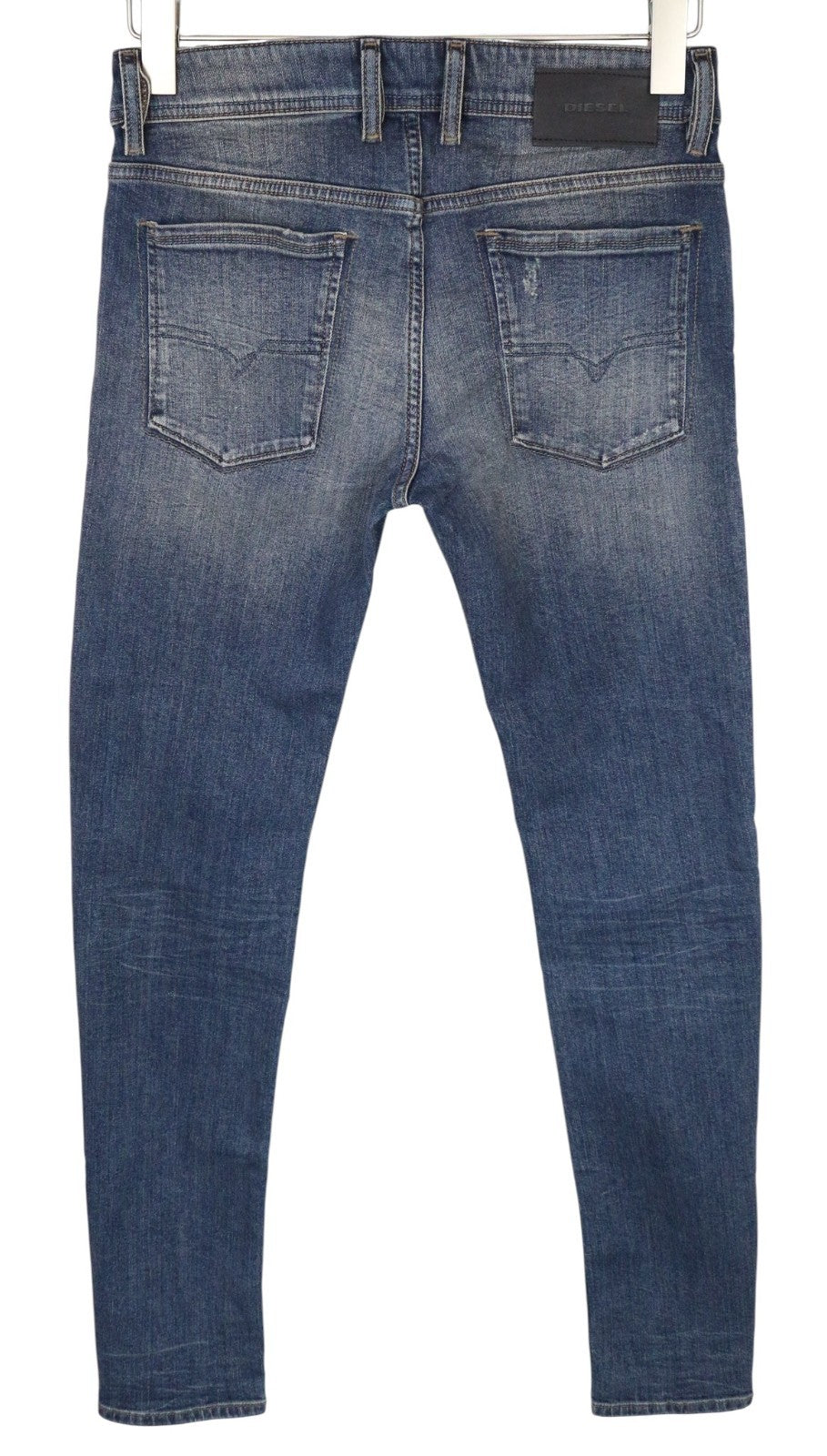 DIESEL Sleenker 069FI Men Jeans W28/L32 Slim Skinny Fit Blue Cotton Stretch