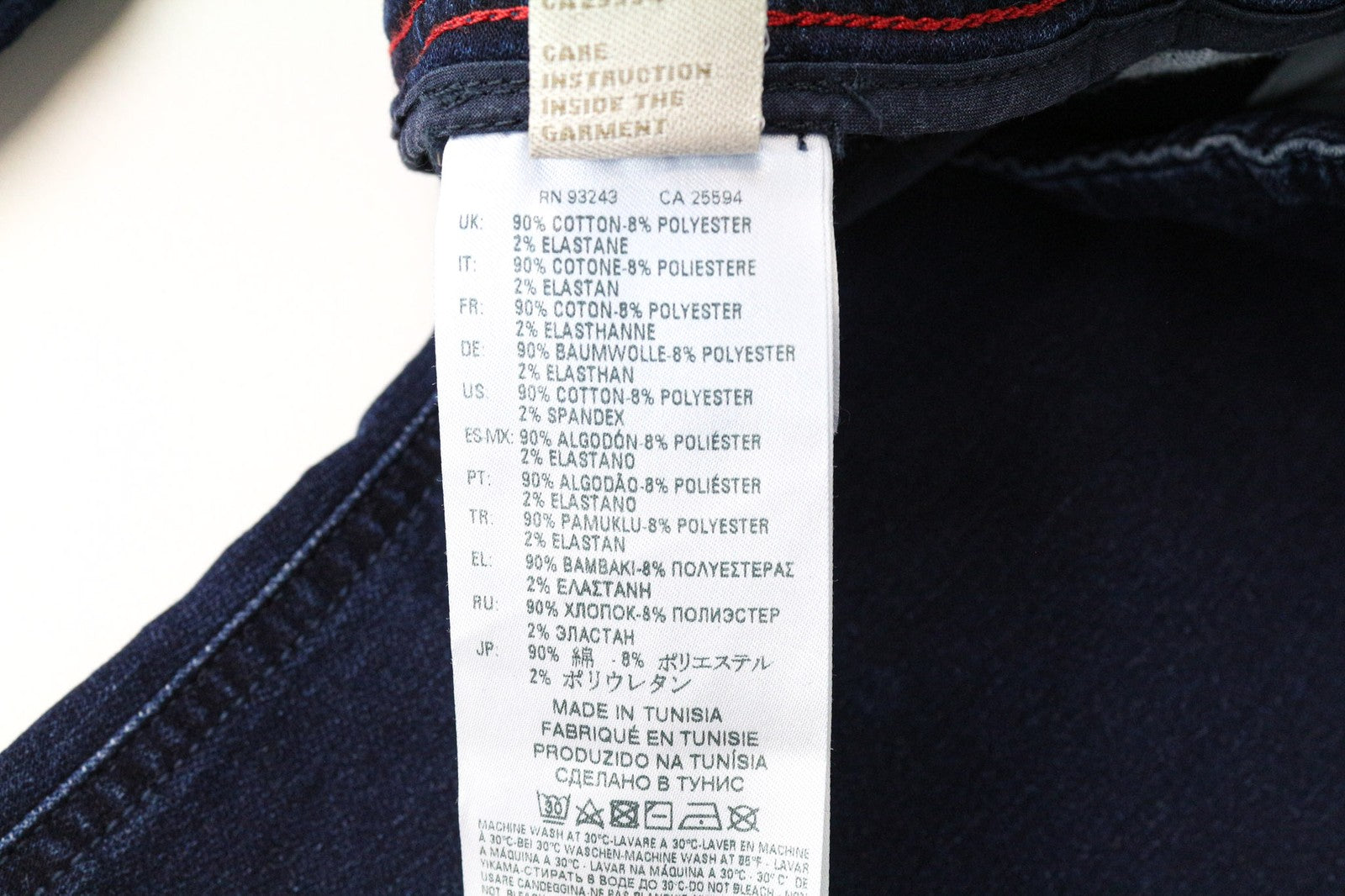 DIESEL Krooley-NE 0687D Men Jeans W26 Blue Stretch Slim Carrot Boys Jogg Sweat