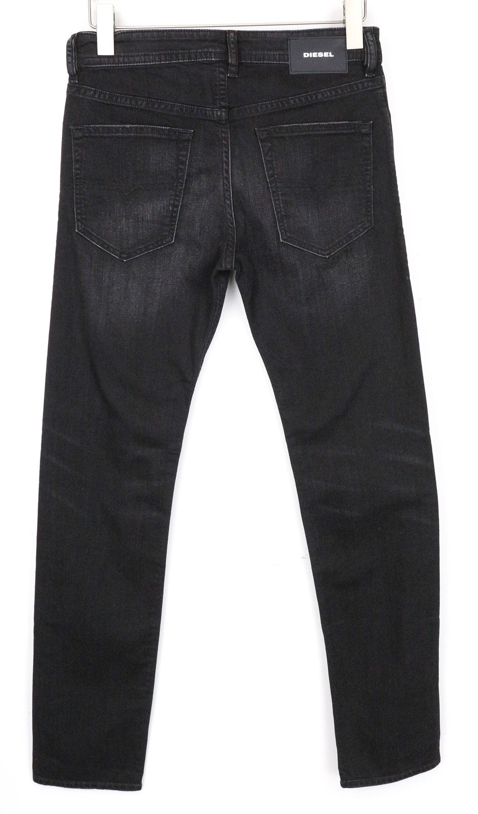 DIESEL Buster 069BG Men Jeans W28/L32 Grey Regular Slim Tapered Cut Stretch
