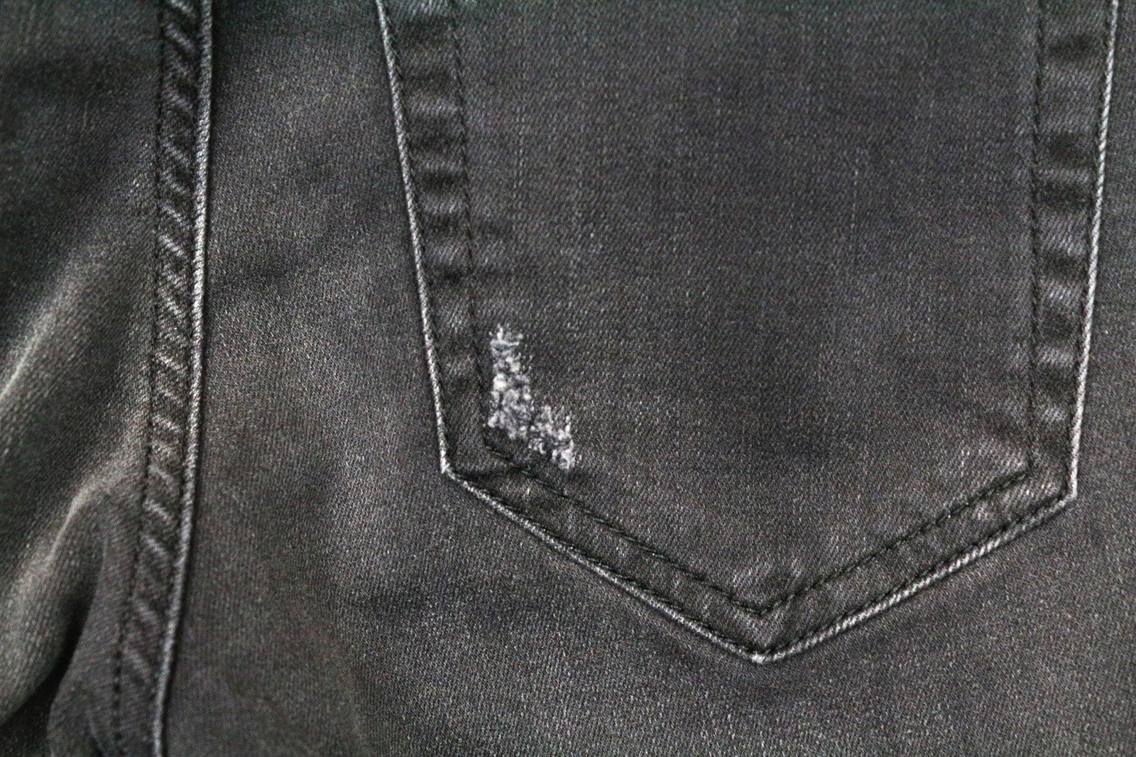 DIESEL Slandy 069GI Women Jeans W24/L32 Grey Super Slim Skinny Girls Distress
