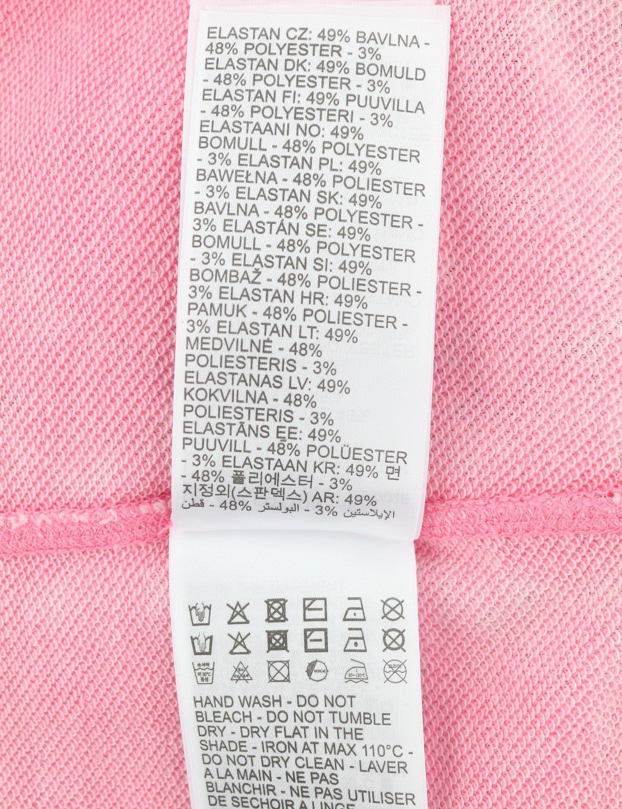 DIESEL S-Ginn-Hood-Pak Men Hoodie L Pink Faded Kangaroo Pocket Pull On RRP250