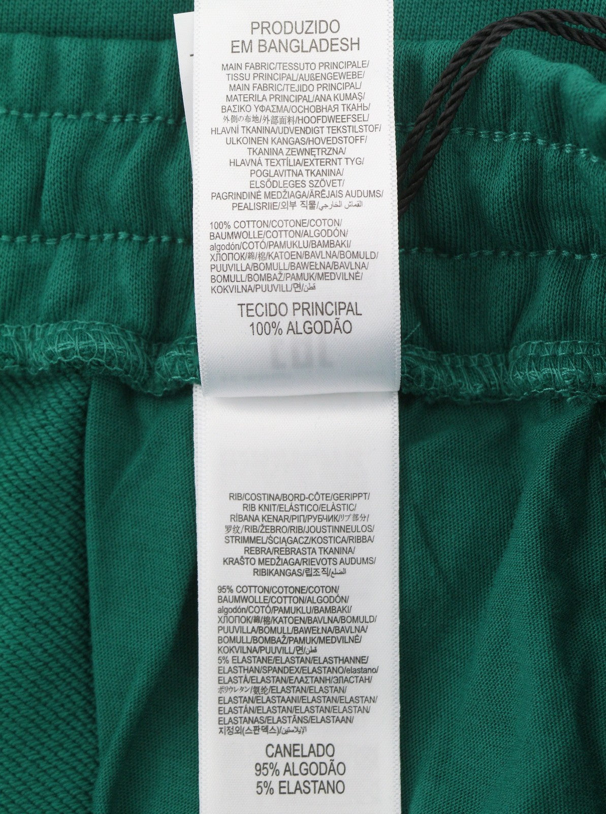 DIESEL P-Tary New D Logo Men Trousers XL Green Drawstring Waist Sweatpants